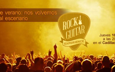 Alumnos y profesores de Rock Guitar Experience vuelven al escenario